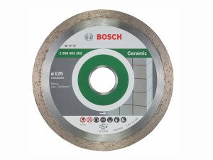 Алмазный диск Standard for Ceramic Bosch d=125х7х22,2мм - фото 1