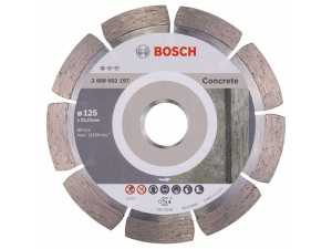 Алмазный диск Standard for Concrete Bosch d=125х10х22,2мм - фото 1