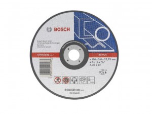 Отрезной круг по металлу Bosch 180х3,0х22 - фото 1