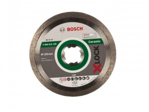 Алмазный диск X-Lock Standard for Ceramic Bosch d=125х7х22,2мм 2608615138 - фото 1