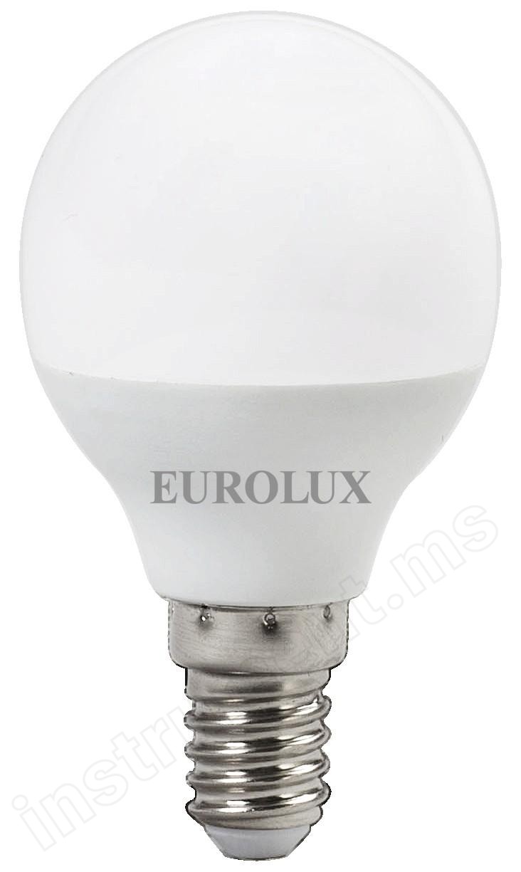 Лампа светодиодная EUROLUX LL-E-G45-7W-230-4K-E14 - фото 1