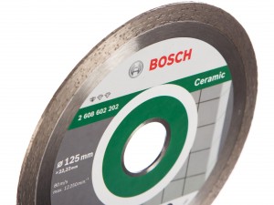 Алмазный диск Standard for Ceramic Bosch d=125х7х22,2мм - фото 2