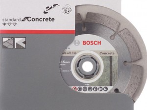 Алмазный диск Standard for Concrete Bosch d=115х10х22,2мм - фото 2
