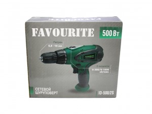 Дрель-шуруповерт Favourite ID 500/2S - фото 5