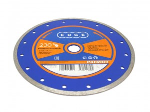 Алмазный диск универсальный EDGE Patriot d=230х25,4мм   арт.811010014 - фото 4