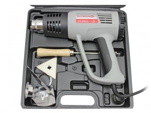 Строительный фен Интерскол ФЭ-2000 Э, в кейсе арт.192.0.1.00 - фото 3