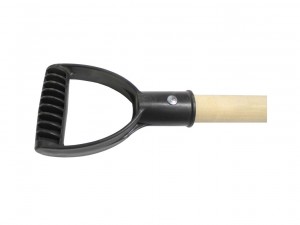 Лопата снеговая автомобильная Россия, деревянный черенок, V-образная ручка - фото 4