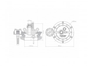 Оголовок скважинный Джилекс ОСПБ 110-130/32 арт.6016 - фото 2