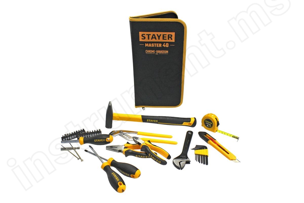Набор инструмента Stayer Master универсальный, 40 предметов   арт.22052-H40 - фото 5