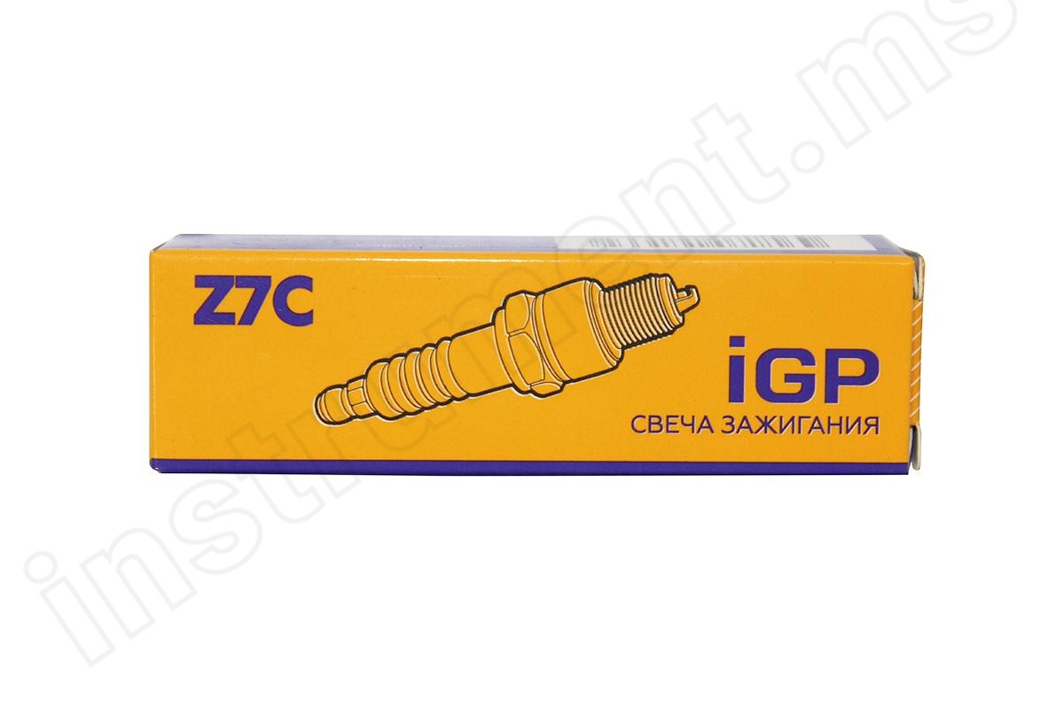 Свеча зажигания IGP Z7C Chаmp 242/345/335/340/341/FPP10A/T303 Z7C - фото 4