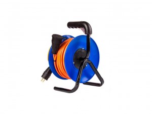 Удлинитель 40м, на садовой катушке, 1гнездо, Атлант ПВС 2х0,75 арт.40294 - фото 2